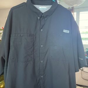 Columbia short sleeve button down